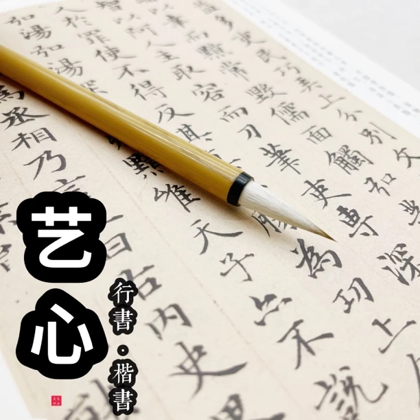 艺心【老师同款】狼羊兼毫行楷书毛笔