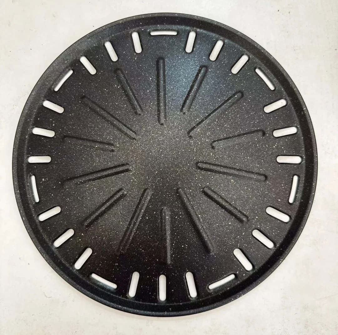 【星辰熊】户外露营烤肉烤盘|麦饭石涂层|不粘锅|易清洗