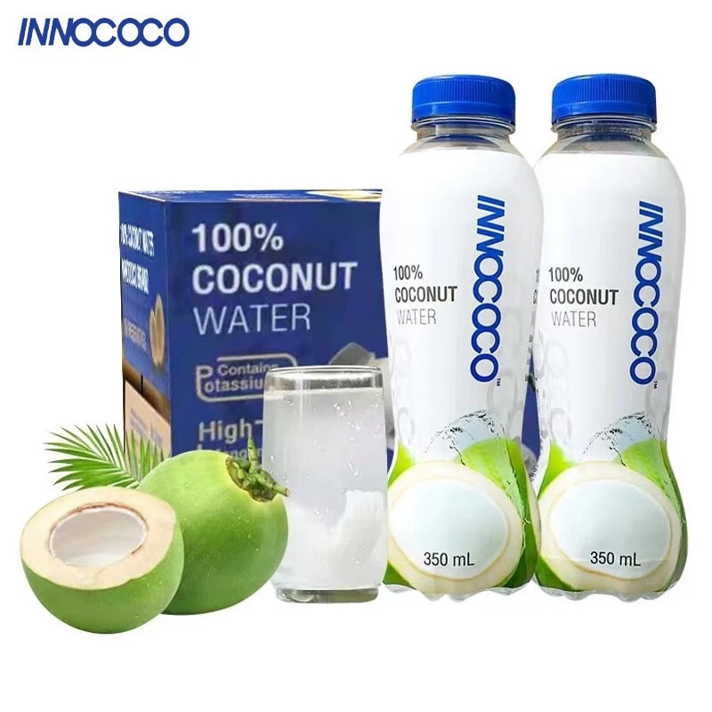 【豪哥福利】NNOCOCO椰子水泰国进口350ml*6瓶纯椰子水饮料夏季饮品