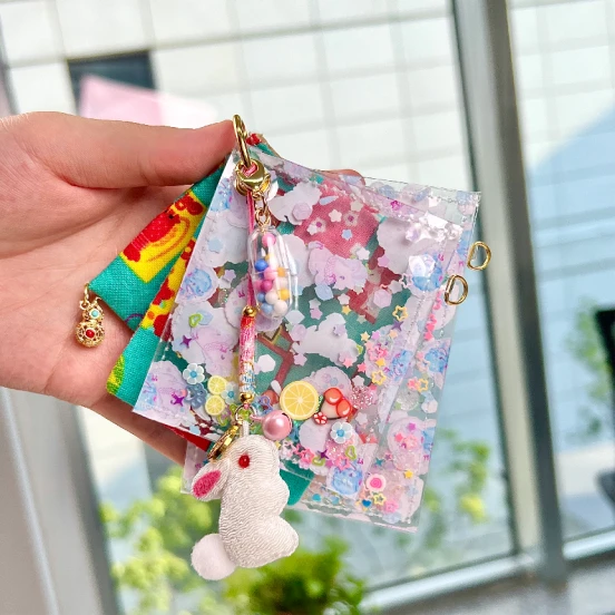 虫虫原创手作|独角兽爆本御守袋（现货）少女古风简约手拿包零钱包