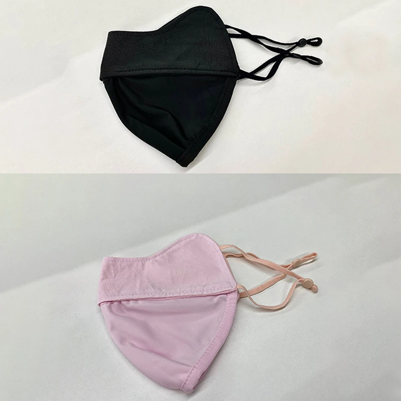 【TJ专属】KZ3013514防晒面罩色透气遮脸面纱户外纯色口罩