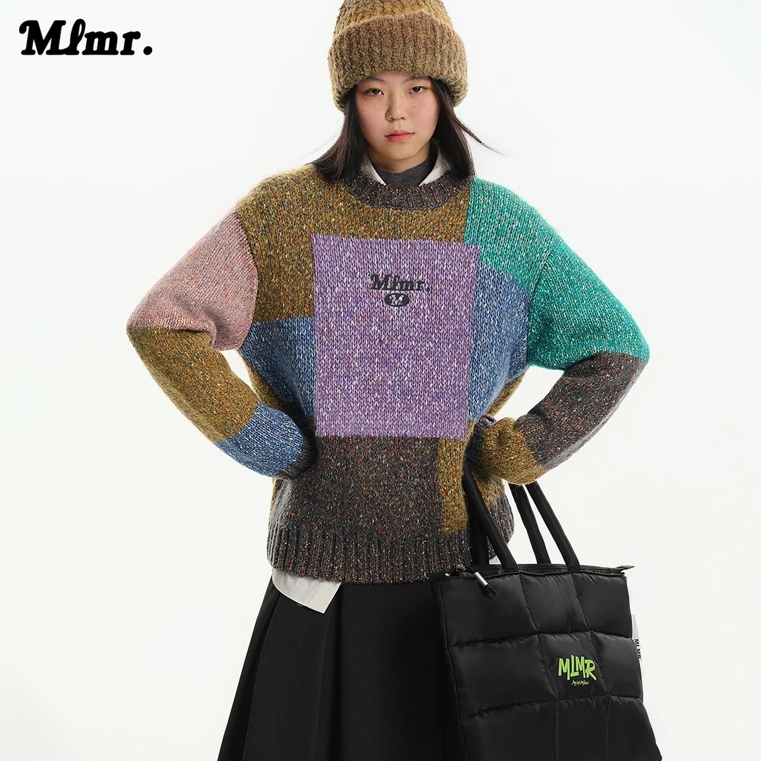 MLMR高级感女装网红洋气痞帅加宽加大流行时尚潮牌复古M24325012