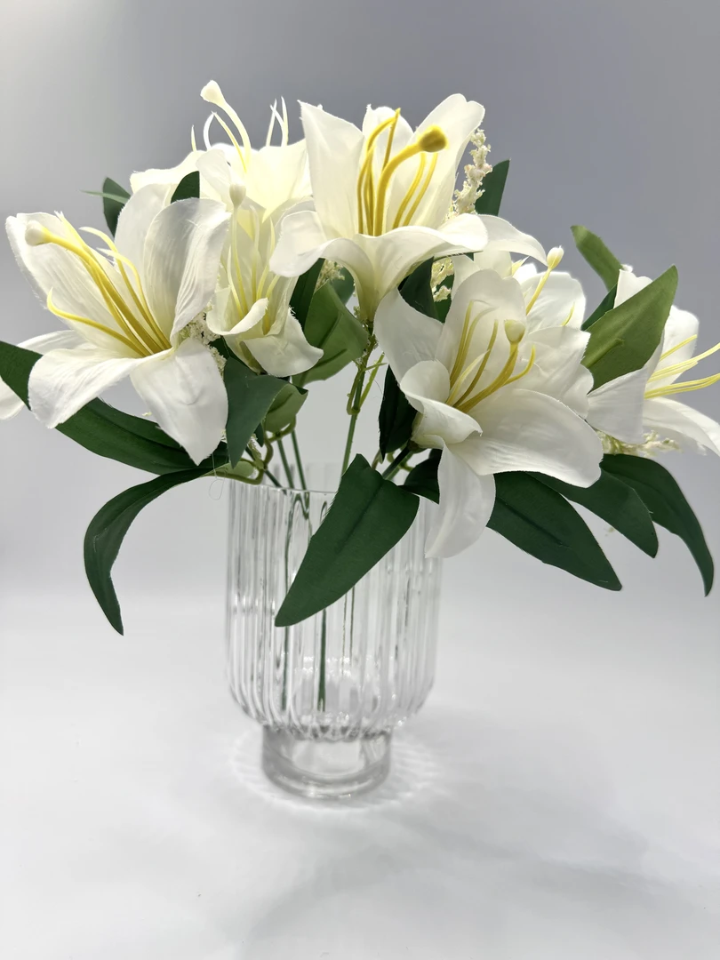 透明玻璃水培手工条纹轻奢收纳家居装饰摆件花器桌面收纳创意花瓶