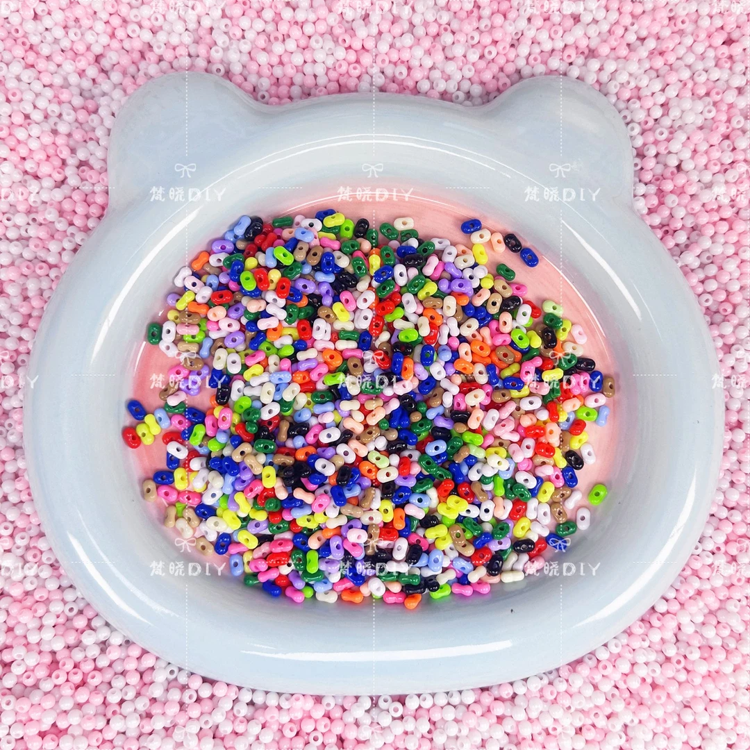 【隔珠配件晶晶】配件DIY串珠手作材料手机链散珠米珠隔珠亚克力