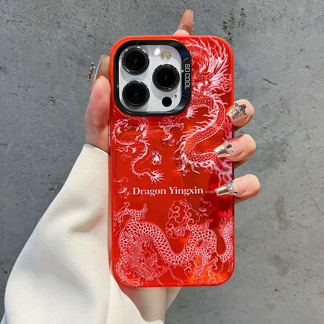 平面IMD适用苹果iPhone15/华为荣耀/OPPO/VIVO/小米手机壳全包潮