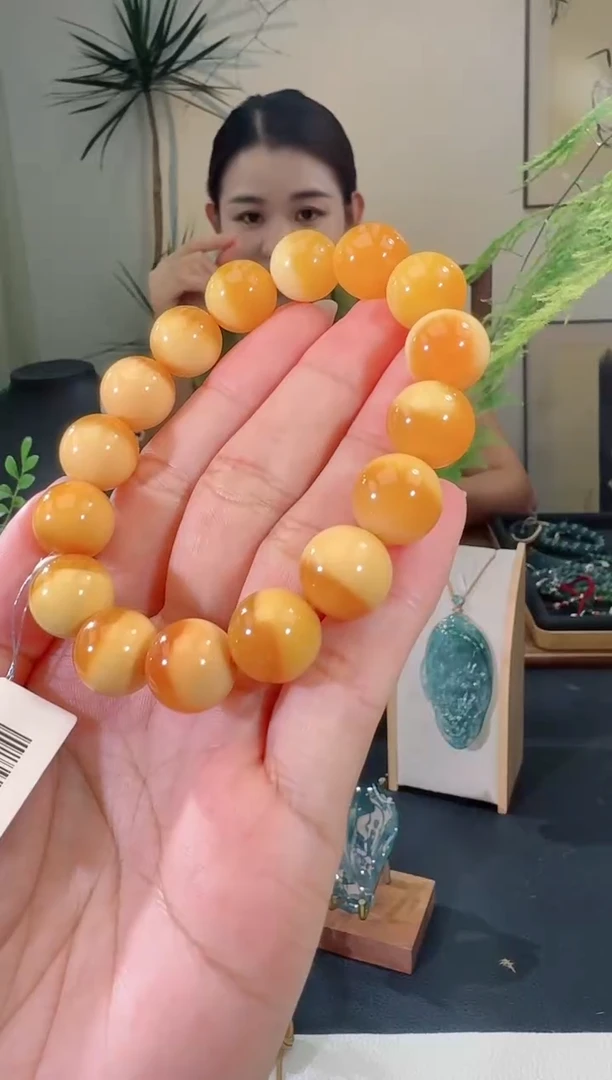 【闪购商品】琥珀手链未镶嵌手串