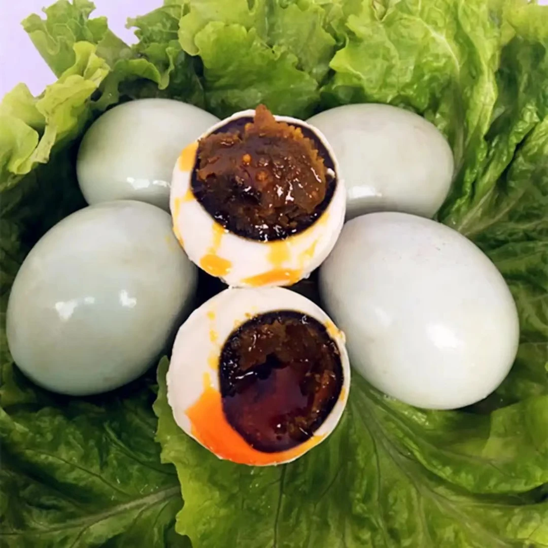 臭鸭蛋 闻着臭吃着香发货腌制