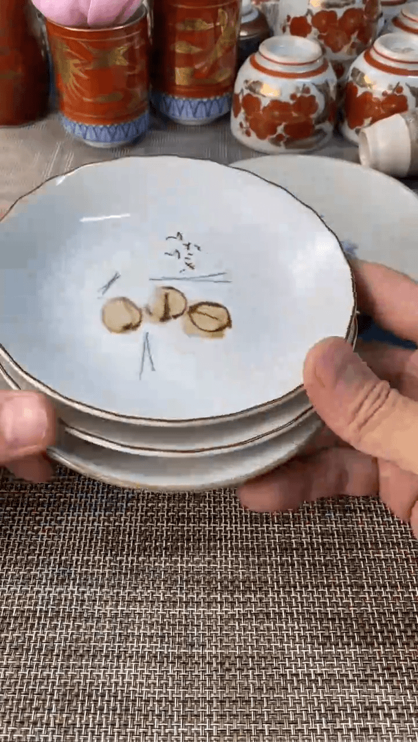 【闪购商品】瓷碗盘子橘吉