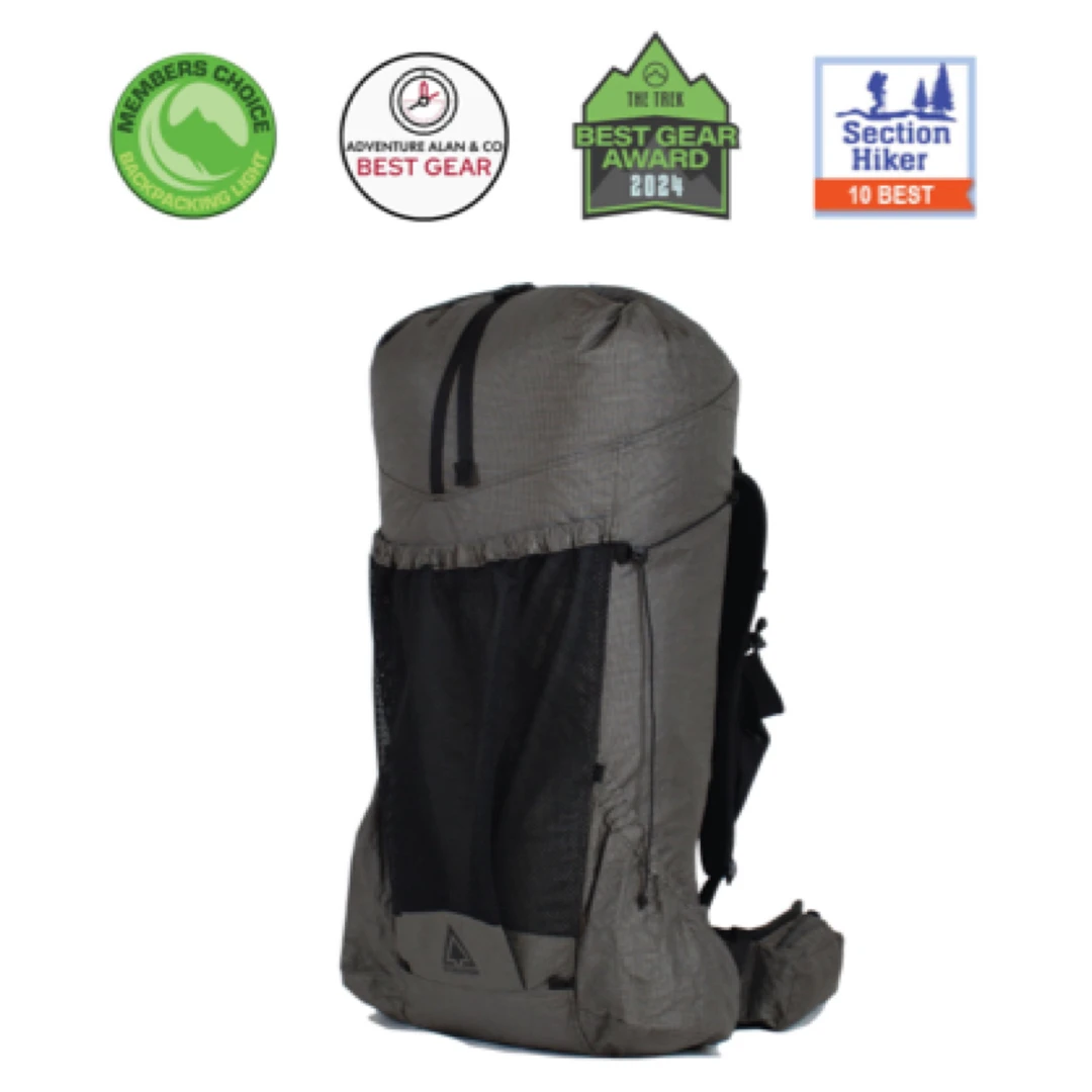 Durston Kakwa 55豪猪背包轻量化徒步露营背包通勤包旅行包