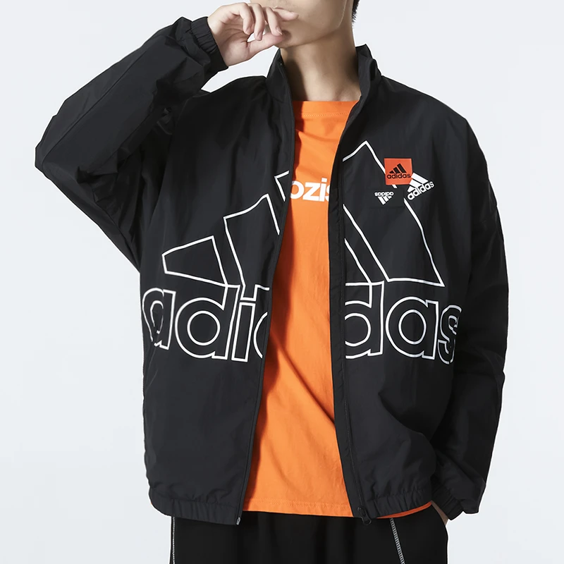 adidas/阿迪达斯外套男新款跑步运动服休闲夹克 HP1433  HP1436