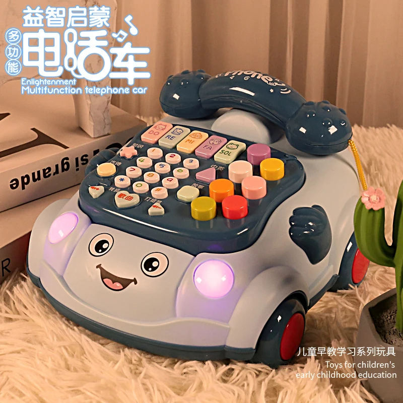 益智启蒙点读机学习机有声学拼音儿童音乐手机座机早教0-3岁趣味