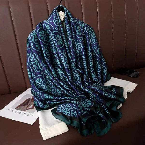 426【月落星辰】180*90左右长巾百搭丝巾 披肩旅游围巾