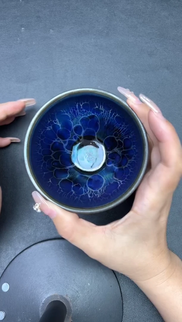 【闪购商品】茶盏徐长和老师作品《梦幻曜变》