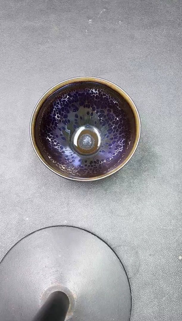 【闪购商品】茶盏徐长和老师作品曜变之路