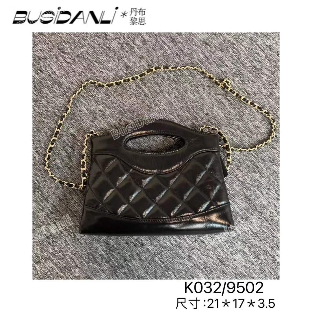 K032/9502/黑色BusiDanli高端定制轻奢时尚挎包
