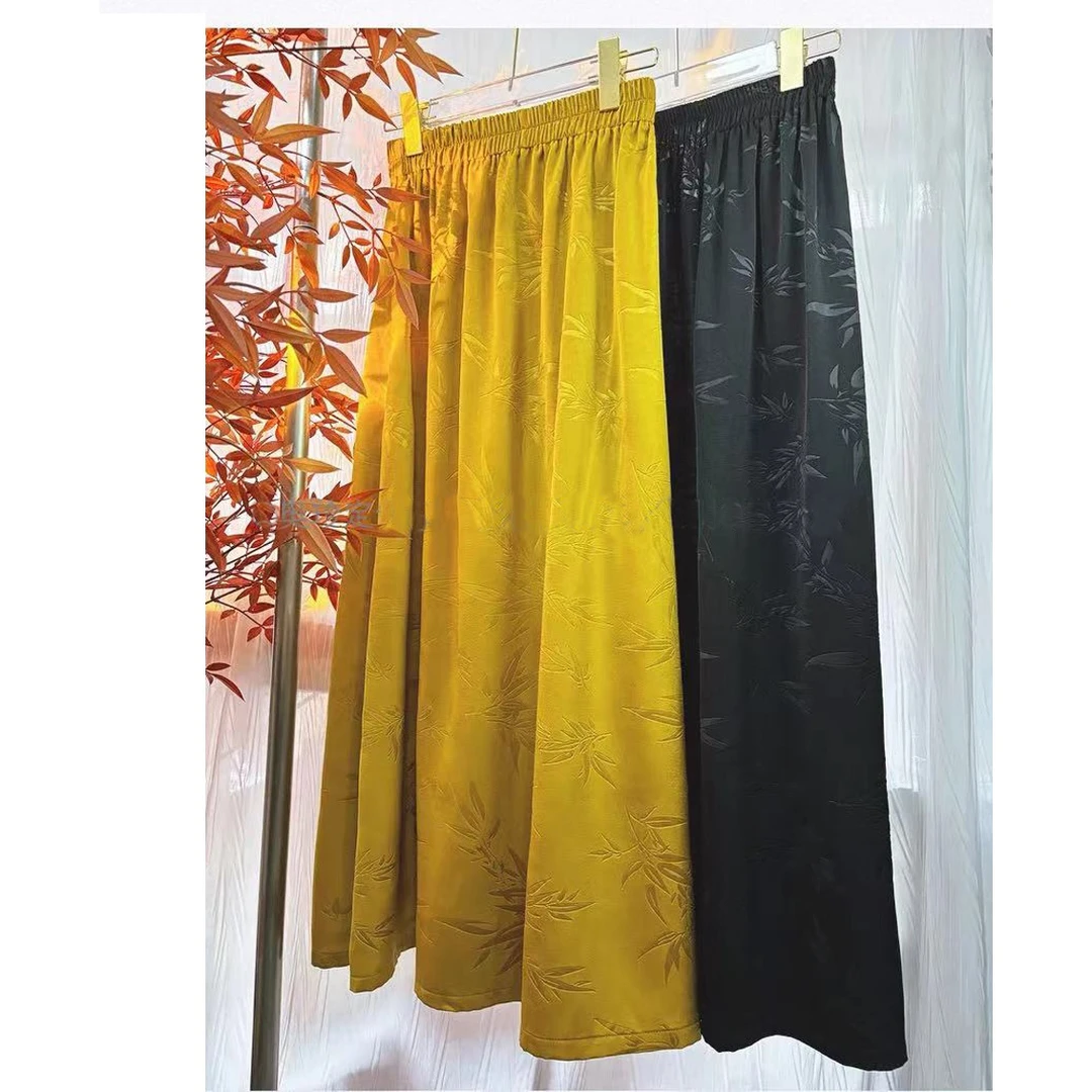 【国风单裙】808女装半身裙气质夏季中式复古高腰显瘦半身裙民族风