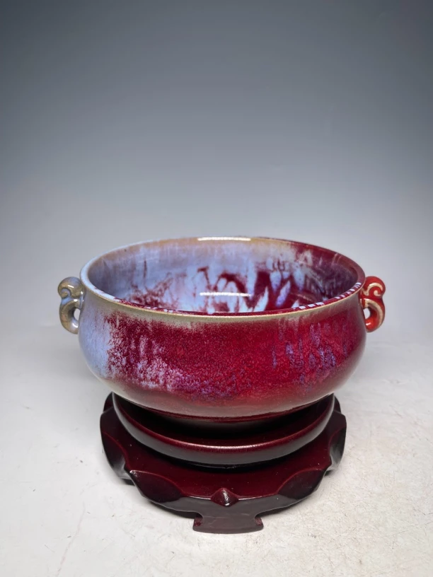 如意笔洗（手工拉坯成型）合签