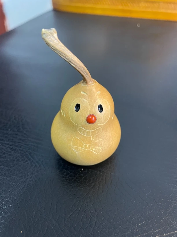 汇雅斋名家纯手工雕刻葫芦百变表情包文玩手捻手把件雅玩