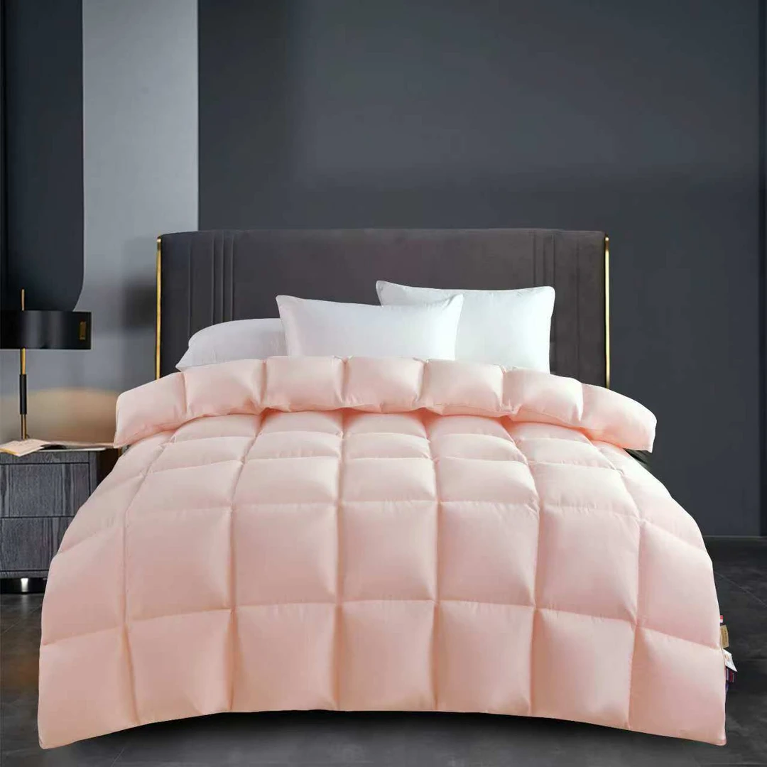 【半成品 自充被壳】 纯色超柔水洗棉面料双层充绒被壳 不包含绒