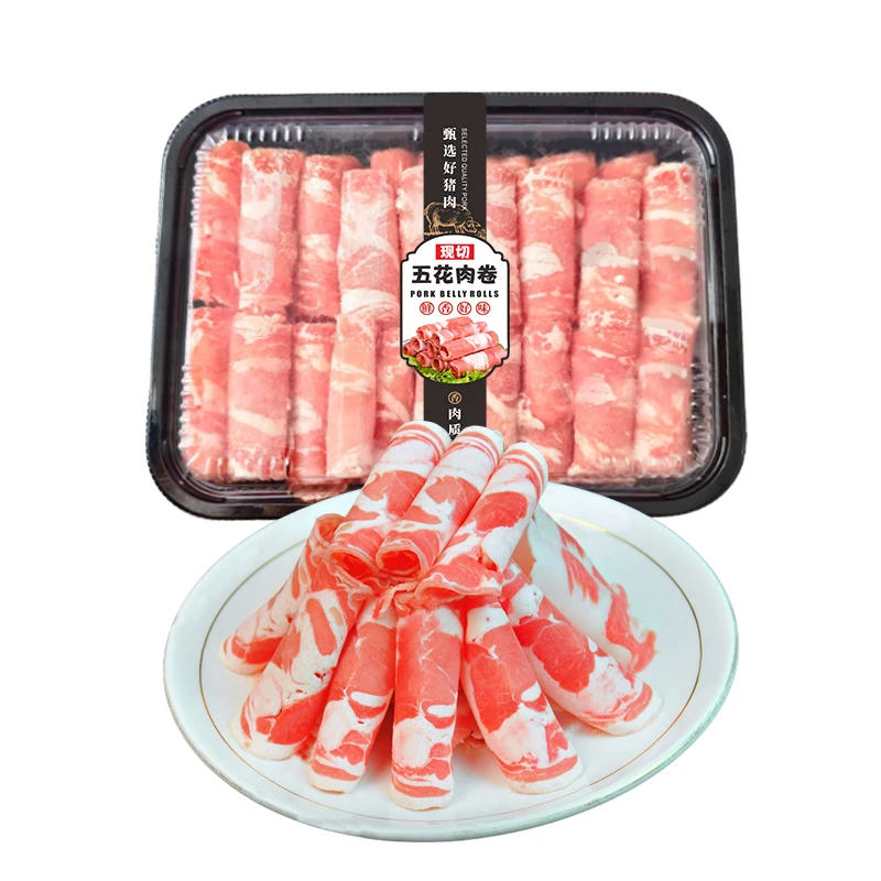 现切五花肉卷  约 400g/盒