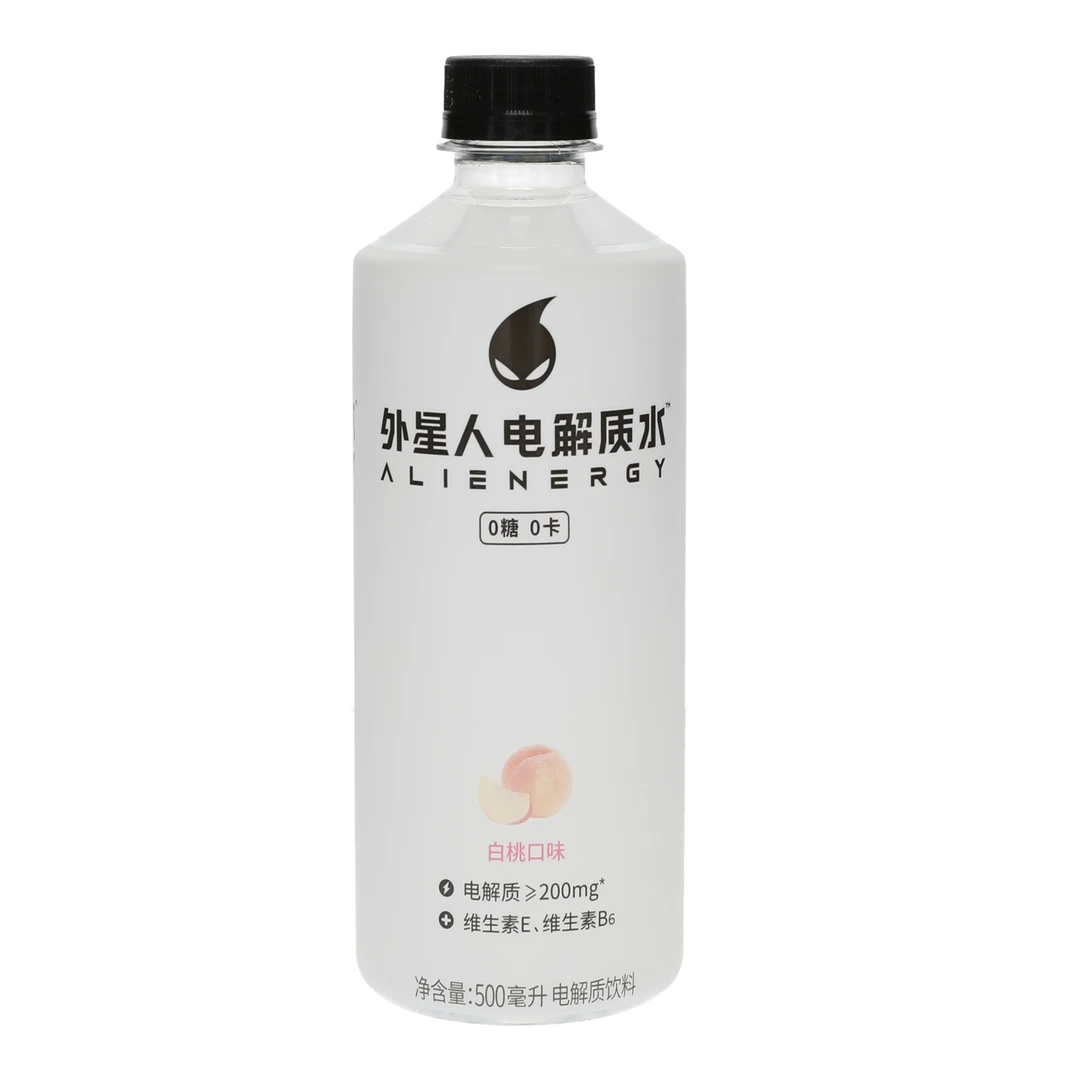 外星人电解质水电解质饮料白桃味 500ml