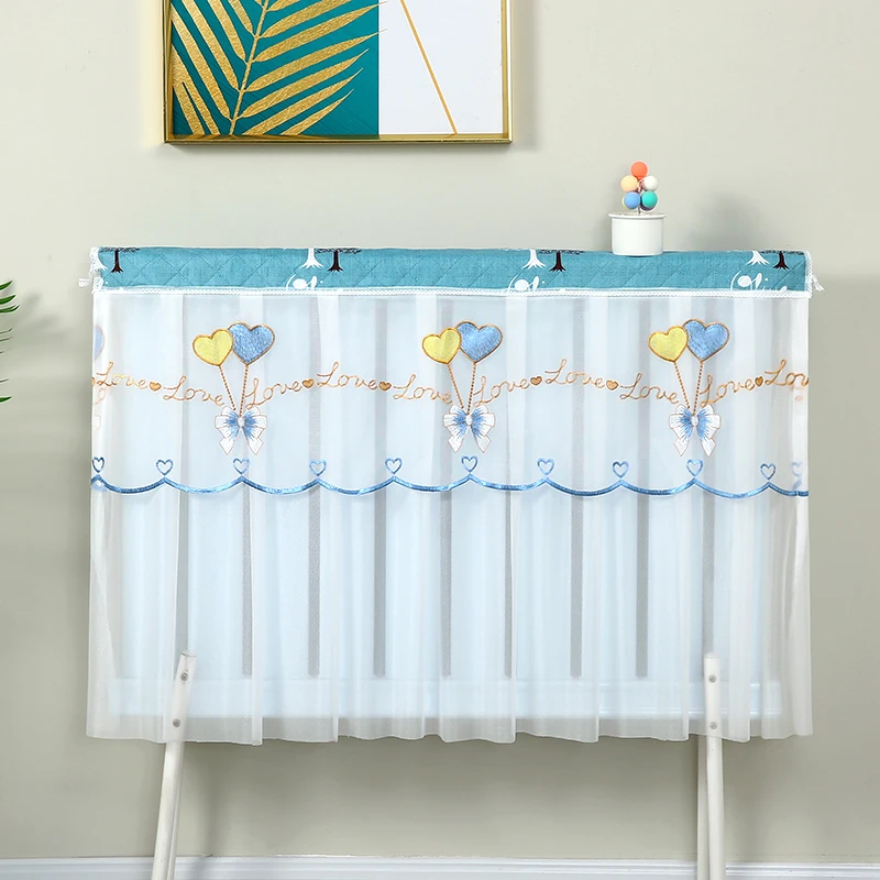 新款家用防熏墙遮挡暖气片罩装饰暖气罩老式铸铁暖气全包防尘罩套