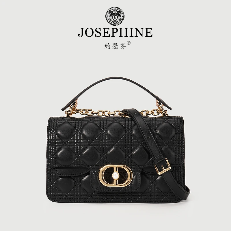 【Josephine/约瑟芬】小香风时尚百搭菱格链条包3293