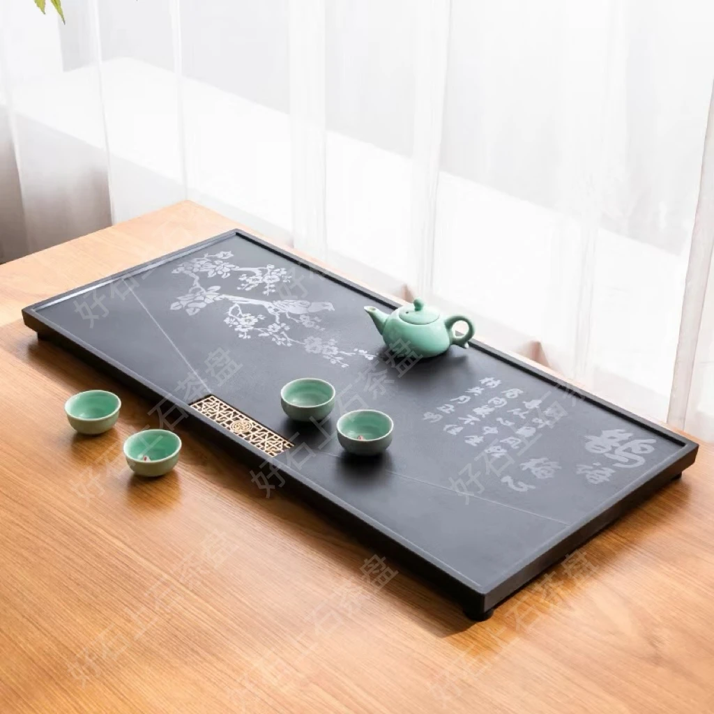 80*37*3家用茶盘干湿分离带过滤排水办公阳台客厅简约茶盘茶台