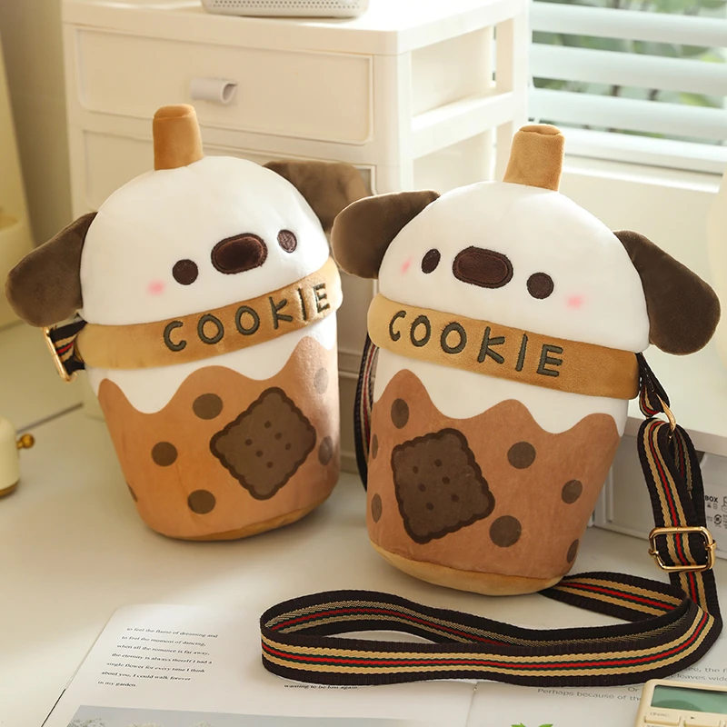 可爱狗狗公仔背包犬娃娃毛绒玩具宠物玩偶儿童安抚男女生日礼物