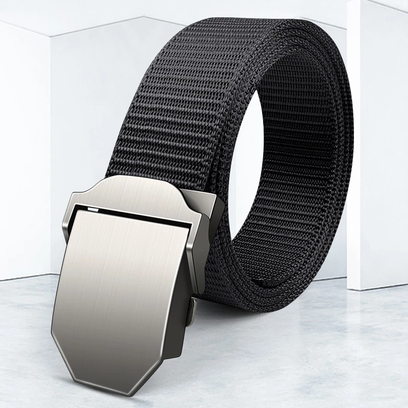 男士女腰带软舒适休闲百搭牛仔裤皮带学生军训裤带自动扣时尚