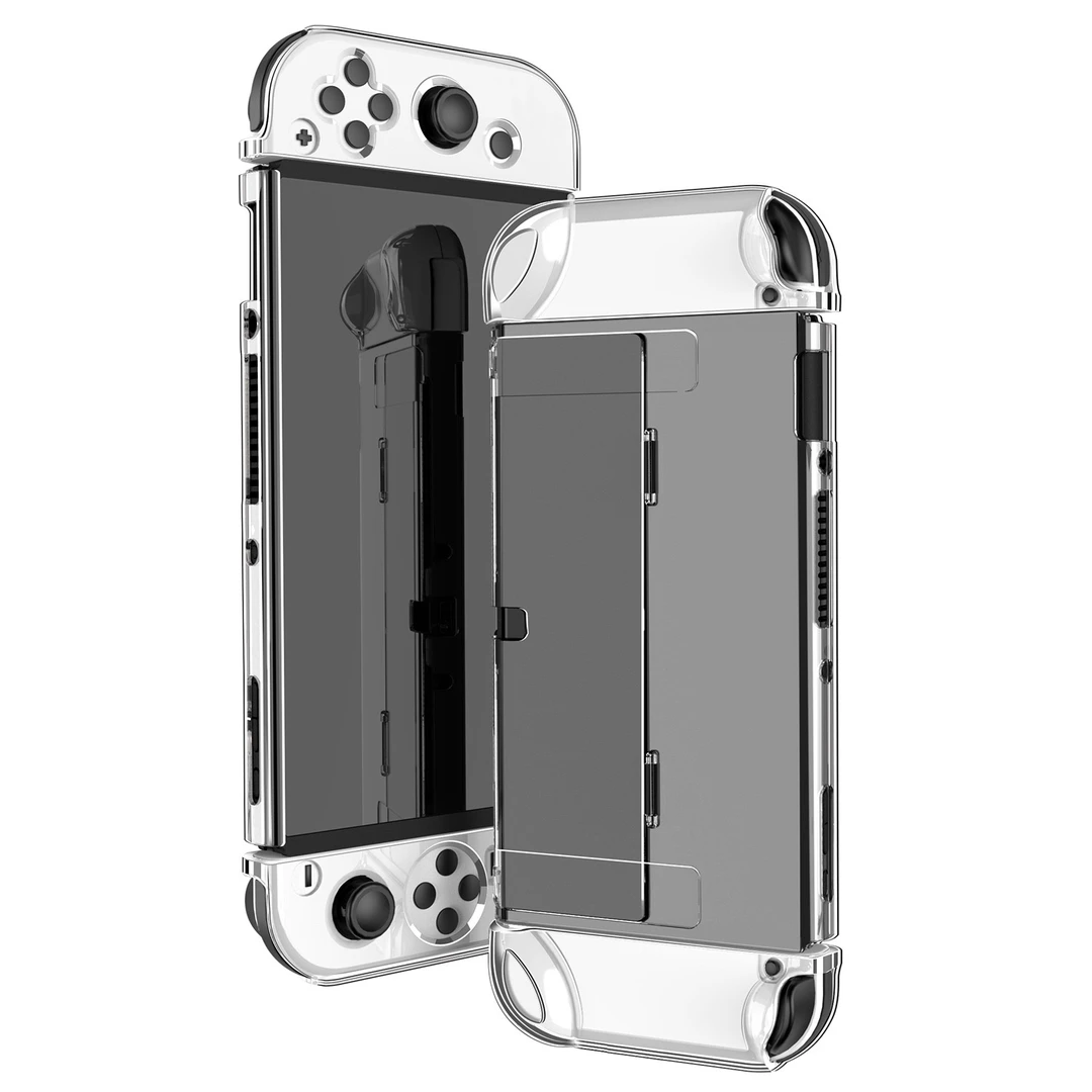 任天堂switch保护壳分体透明硬壳switcholed保护套软壳ns游戏机壳