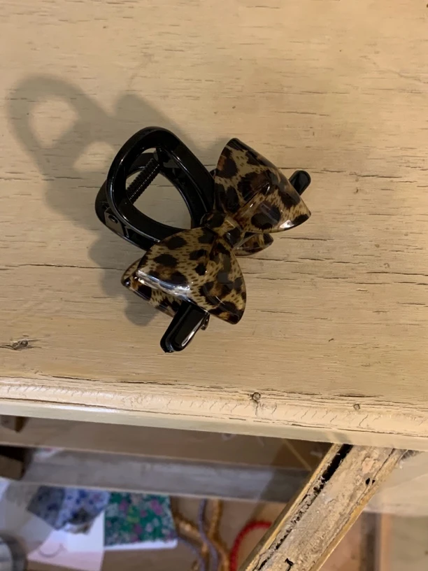 【un Reality】韩国新款豹纹时尚抓夹发饰发夹ins简约优雅