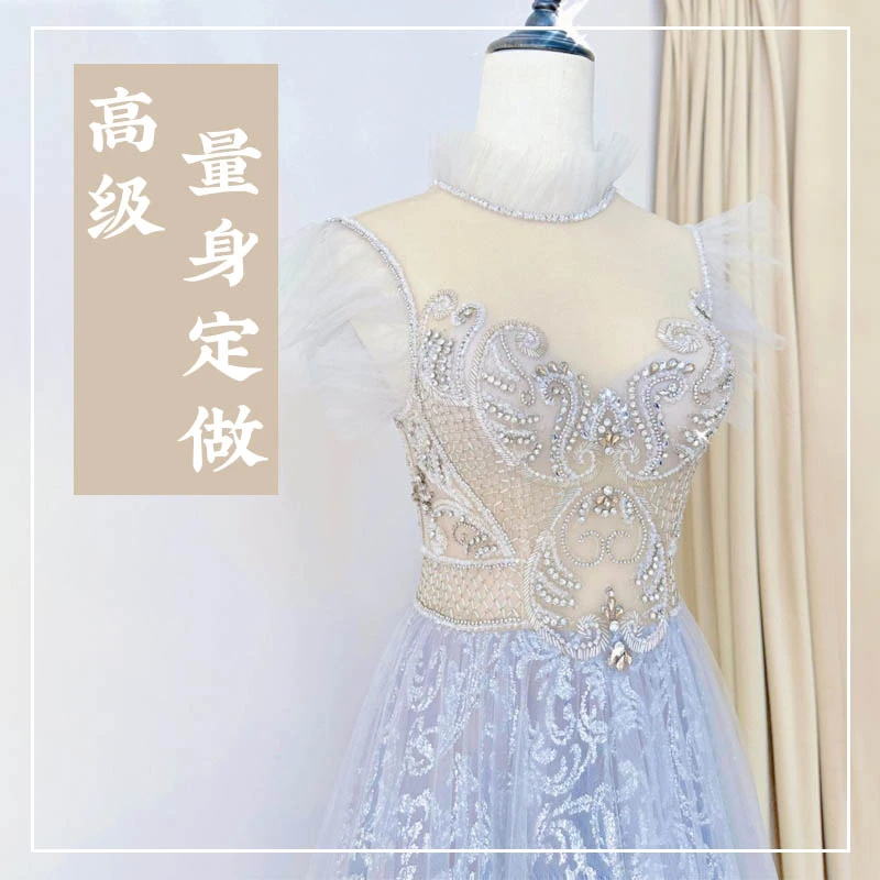 量身定做女装连衣裙新娘结婚婚纱礼服气质服装私人正装定制链接
