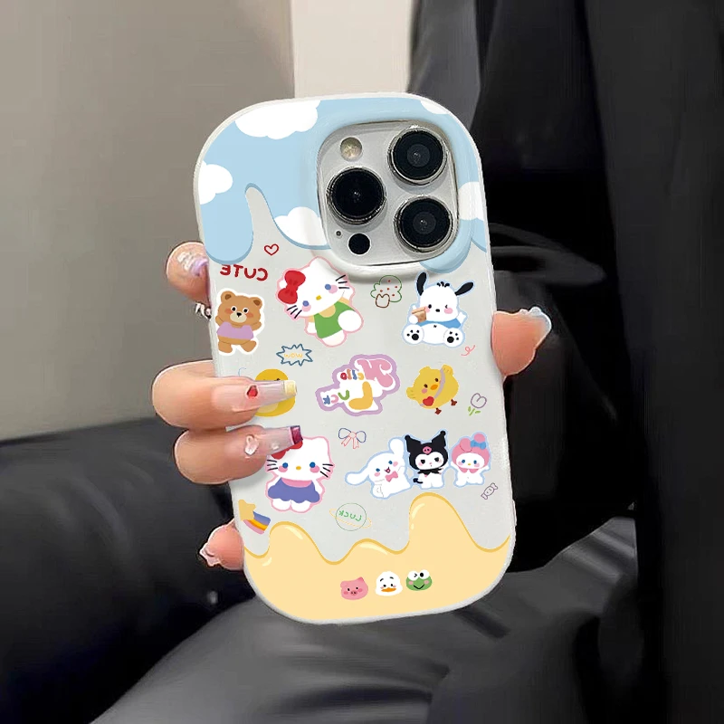 网红同款苹果华为vivo小米oppo手机壳iphone15/13/14软壳透明硅胶