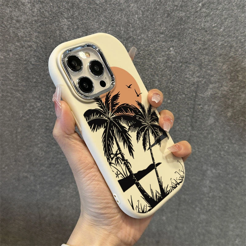 网红同款苹果华为vivo小米oppo手机壳iphone15/13/14软壳透明硅胶