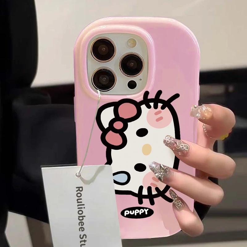 创意卡通苹果15/14/13promax手机壳12全包华为/vivo/小米/oppo女