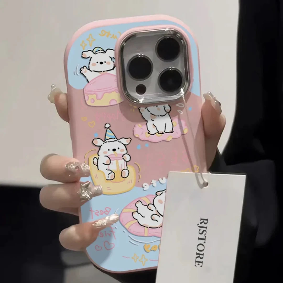 苹果华为vivo小米oppo手机壳女款iphone15/13/14软硅胶套华为荣耀