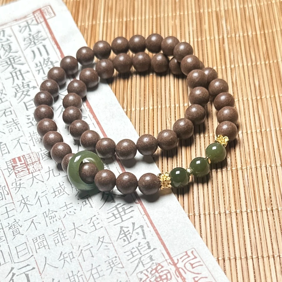 天然材料 手作精品【瑶池清味香】古法合香 多圈手串