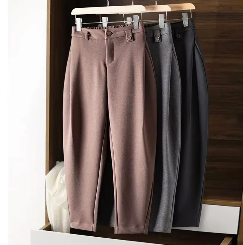 设计款显瘦时尚哈伦裤