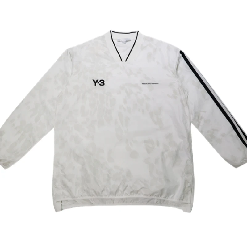 Y-3（37-HS9876）白色印花套头衫