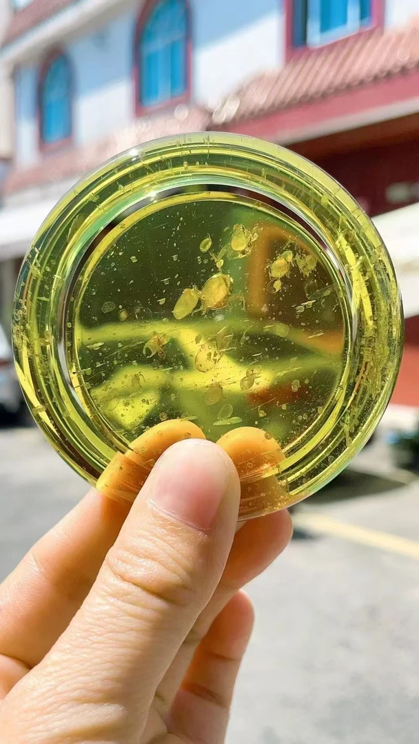 金兰雨花手镯无裂规格11.6/8.5mm圈口55mm手镯重16.8克总重42.8克