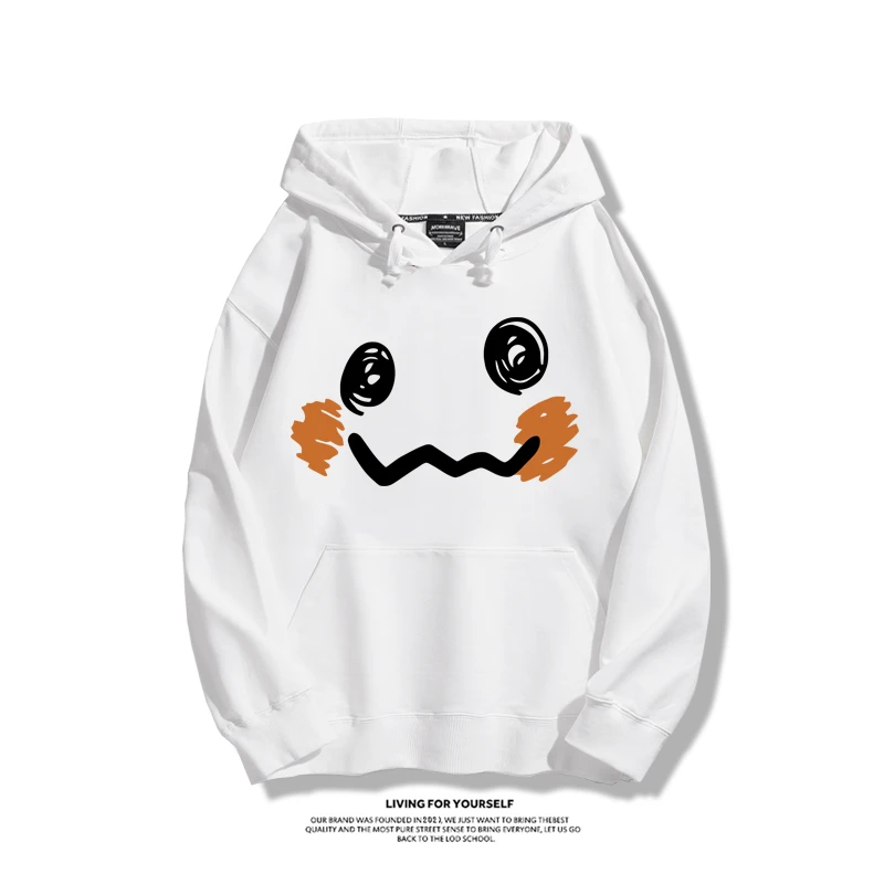 精灵宝可梦谜拟丘Q联名卫衣卡通动漫周边连帽外套男女二次元衣服