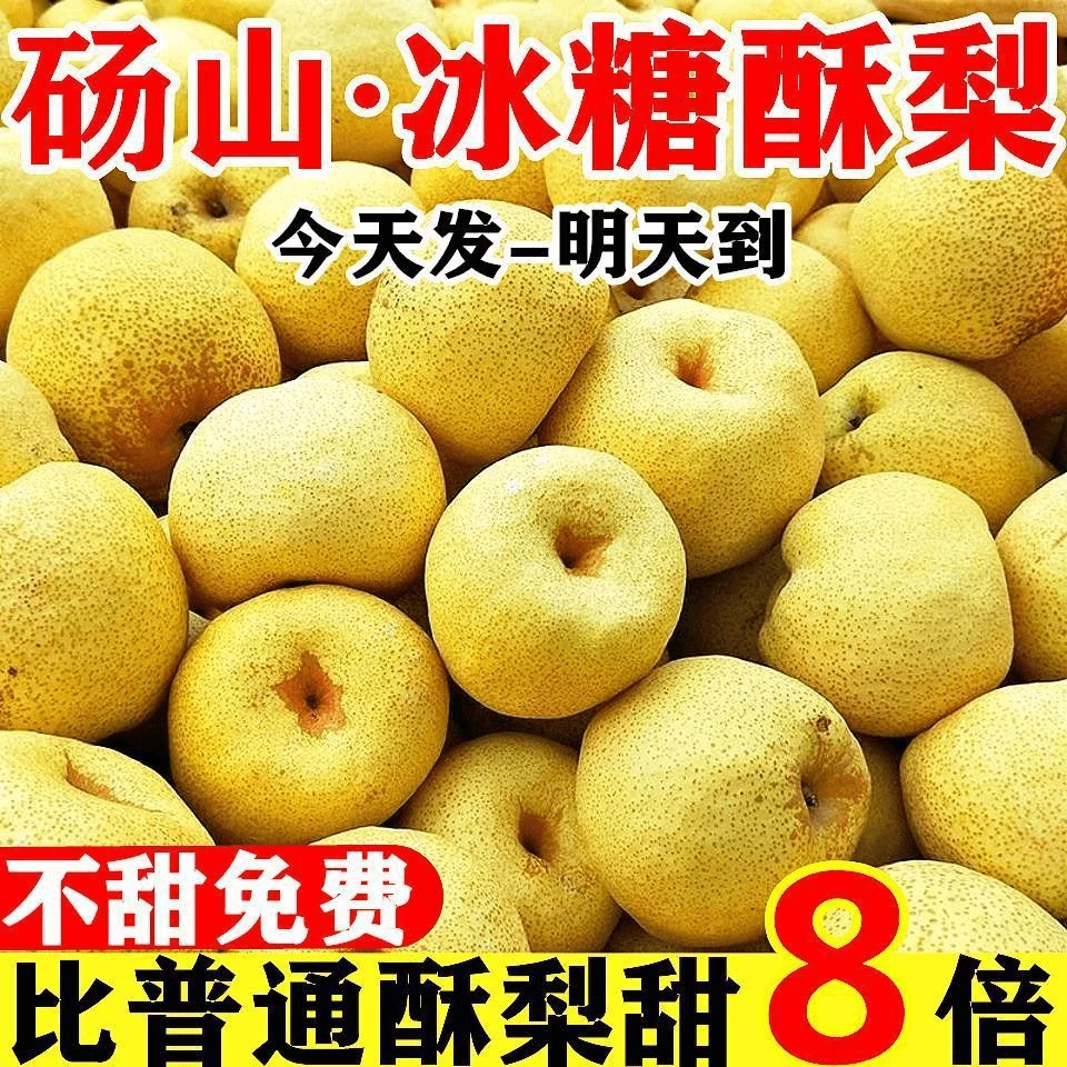 【脆甜多汁】安徽砀山酥梨3-9斤梨子砀山梨雪梨香梨新鲜应季水果梨