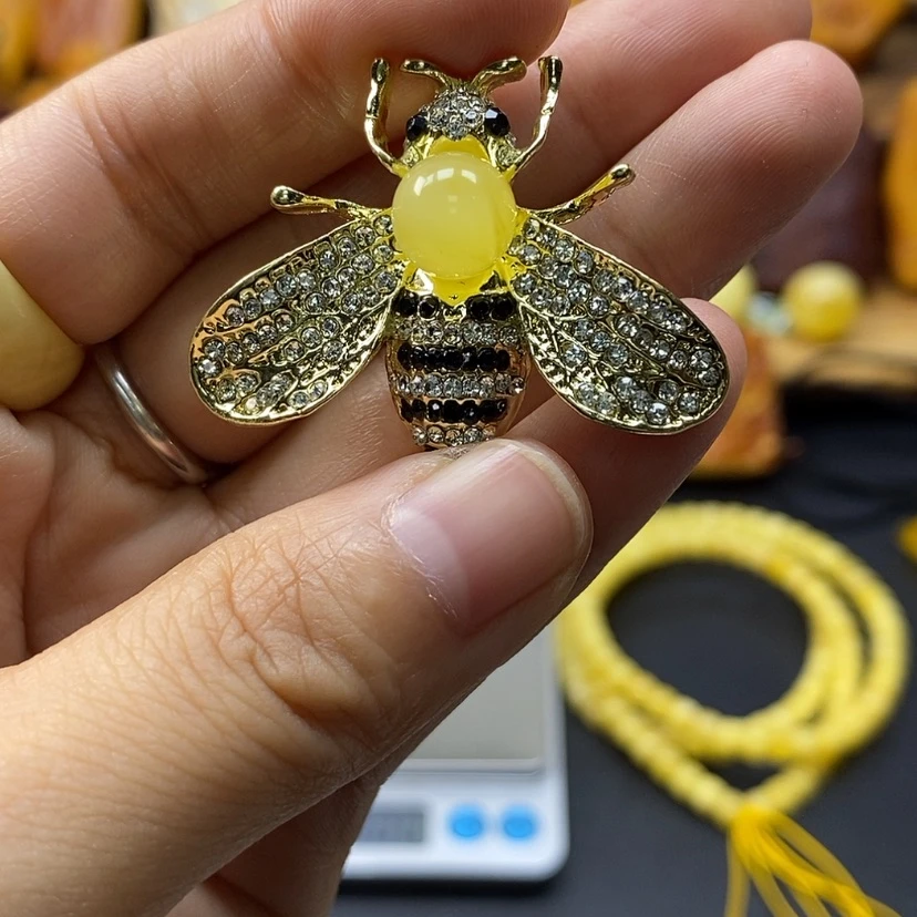 【闪购商品】琥珀裸石未镶嵌