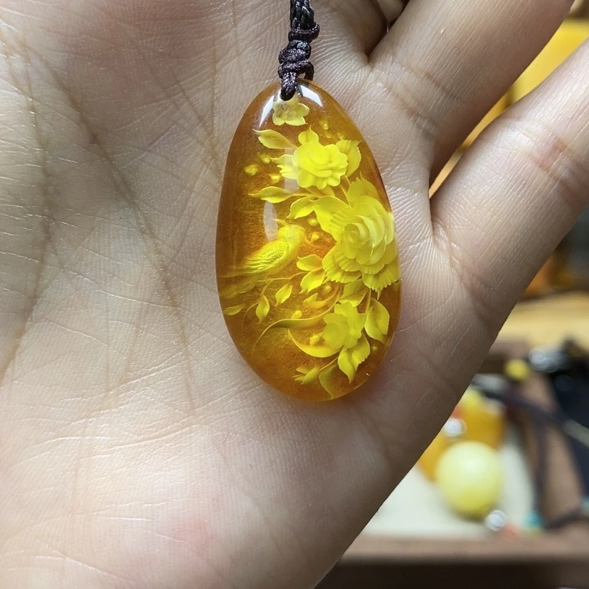 【闪购商品】琥珀裸石未镶嵌