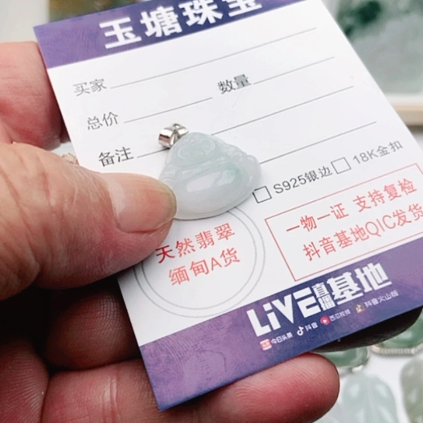【闪购商品】翡翠颈饰未镶嵌⊙*?