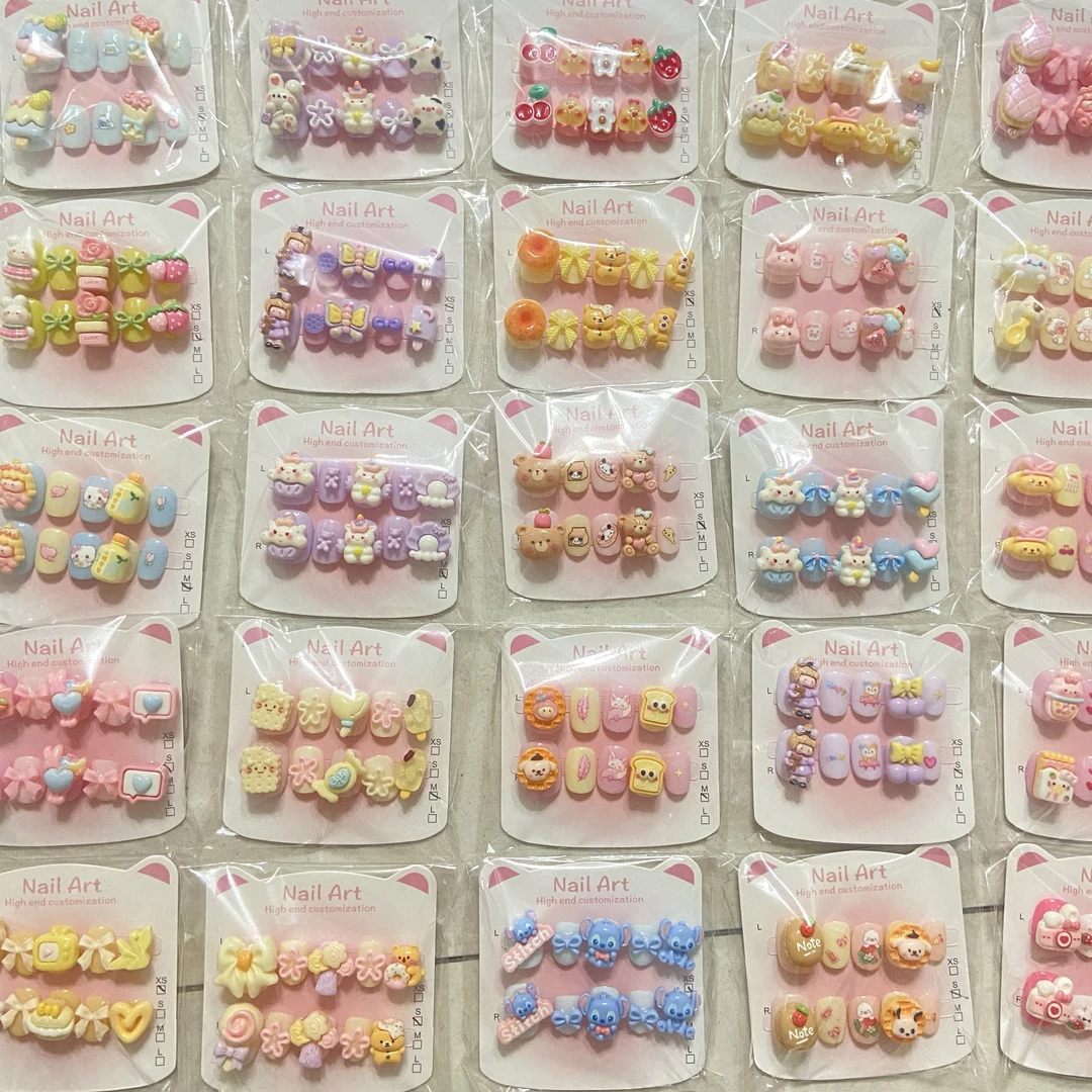 （SuSu）过款孤品纯手工穿戴甲两单飞无工具包关注宠果冻胶No退No换