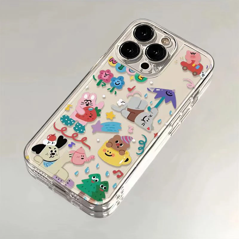 动物花园适用苹果13/14手机壳iphone15pro12女11小米vivo华为oppo
