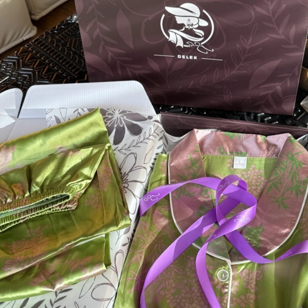 DELEK®【直播爆款轻奢新国风长袖 居家套装】网红同款