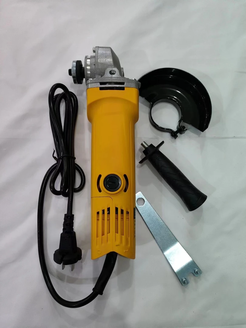 黄色银头多功能角磨机家用角磨机抛光机100mm